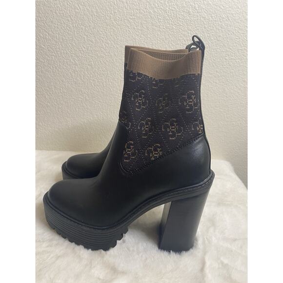 Guess Ankle Boots Womens Signature Size 6 - Picture 3 of 8